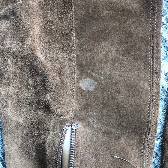 Thigh high/ OTK suede boots - Picture 4 of 4